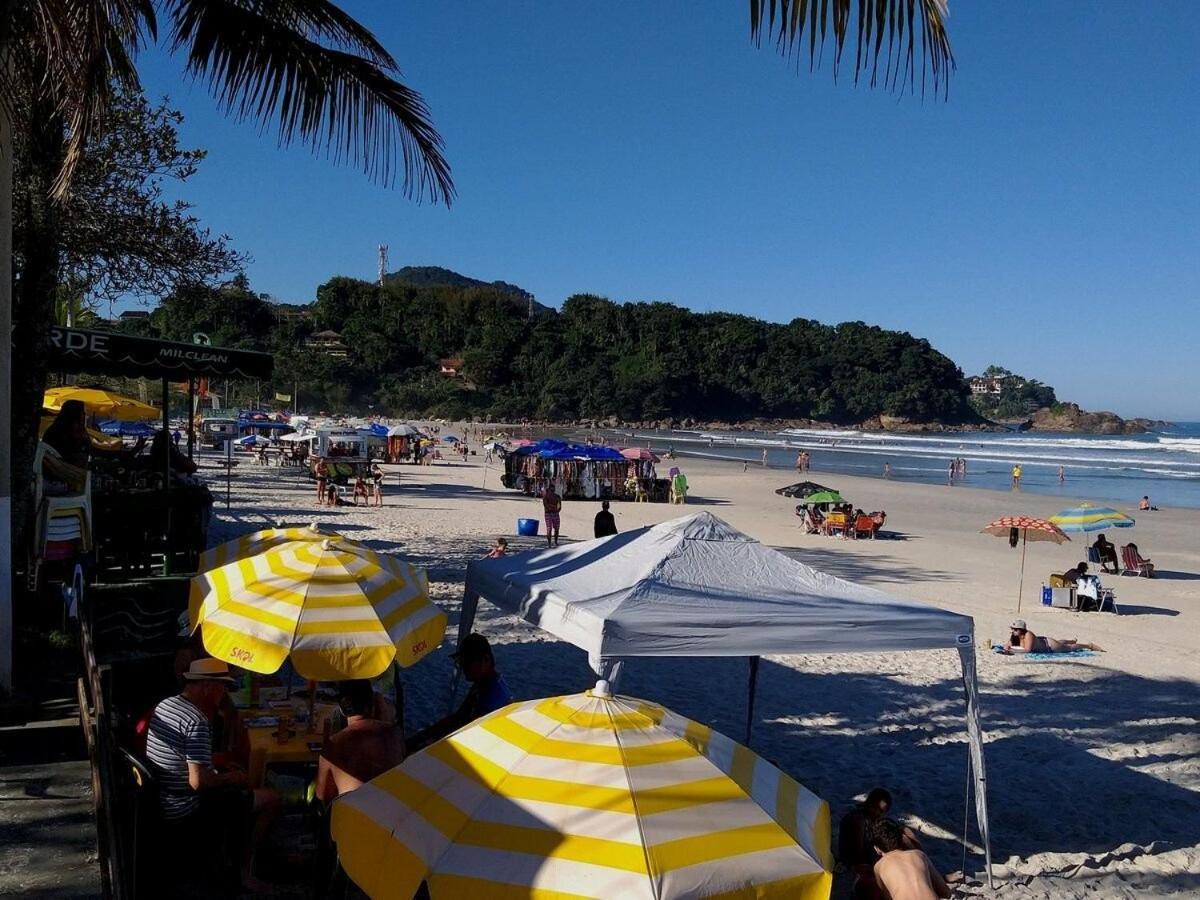 Cantinho Do Descanso Na Praia Grande Убатуба Экстерьер фото